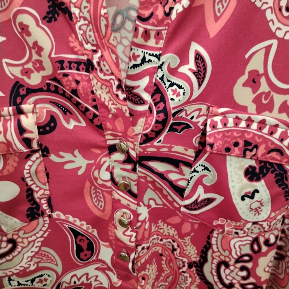 Ava & Grace Woman Paisely Top in Size 3X - Picture 12 of 12